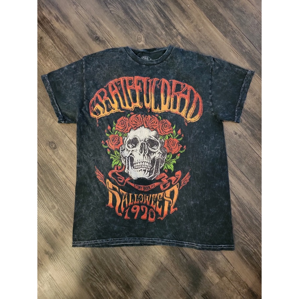 Grateful Dead Halloween 1970 Womens Black Graphic Tee